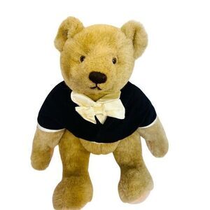 Vintage Gund Bear Classic 1982 Tuxedo White Ties & Tails‎ 17" Movable Joints